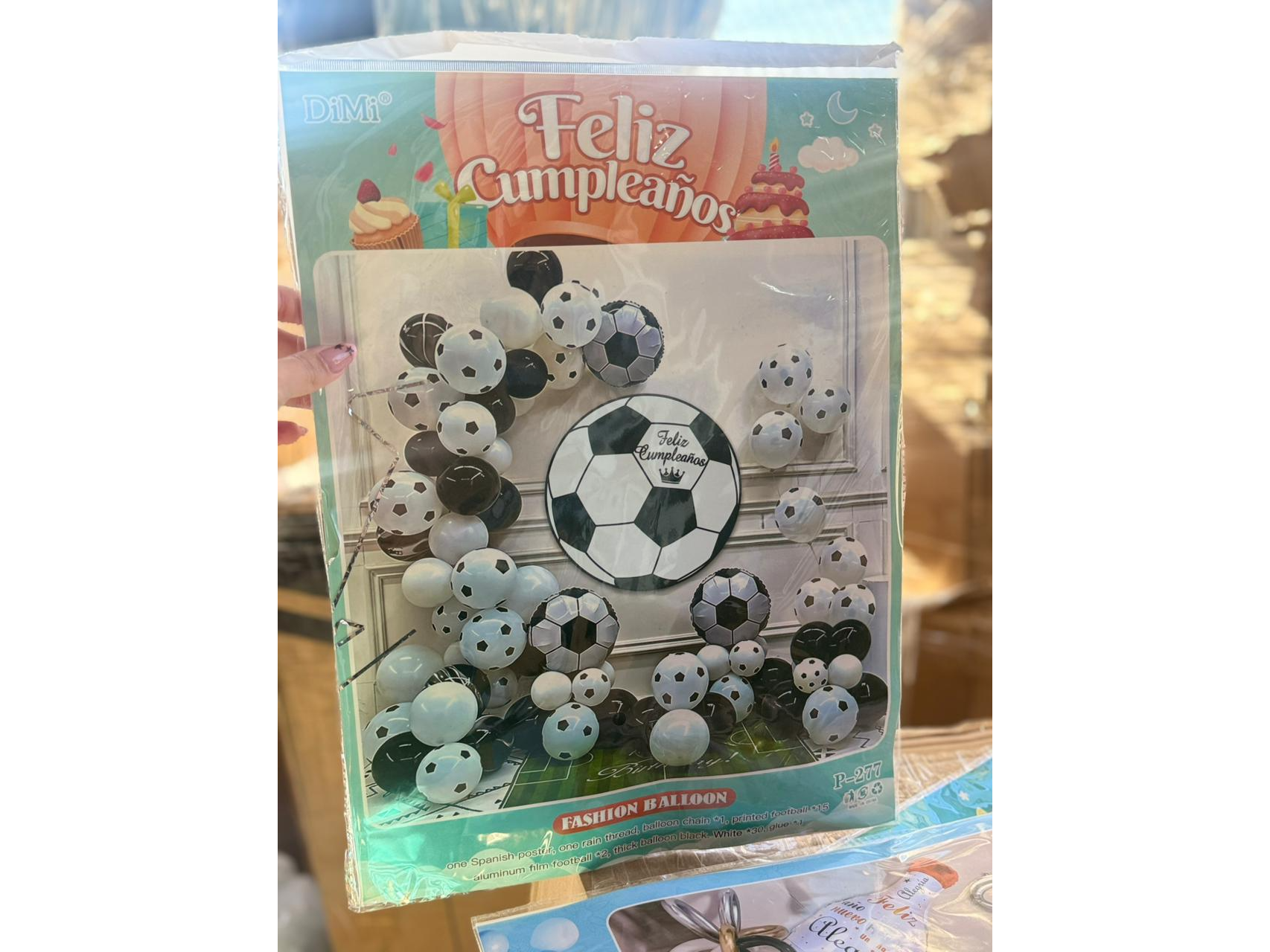 Kit de decoración para cumpleaños