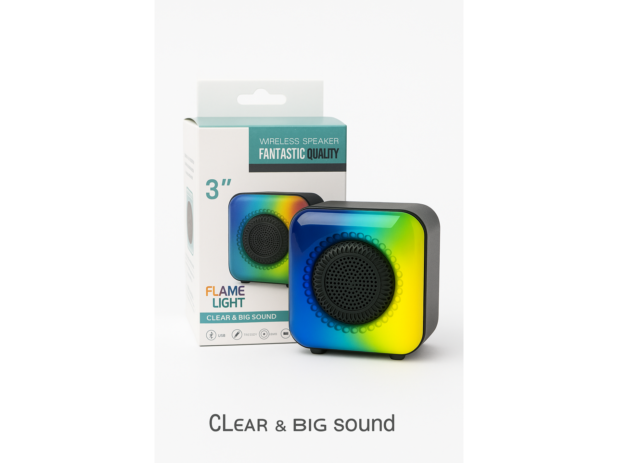 Parlante Wireless speaker 3"