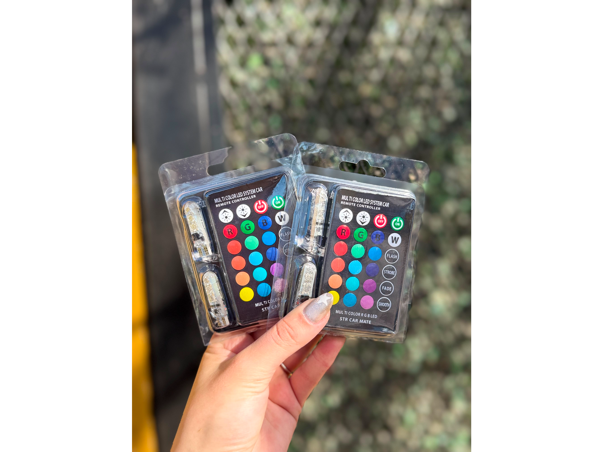 Kit luces led RGB para auto