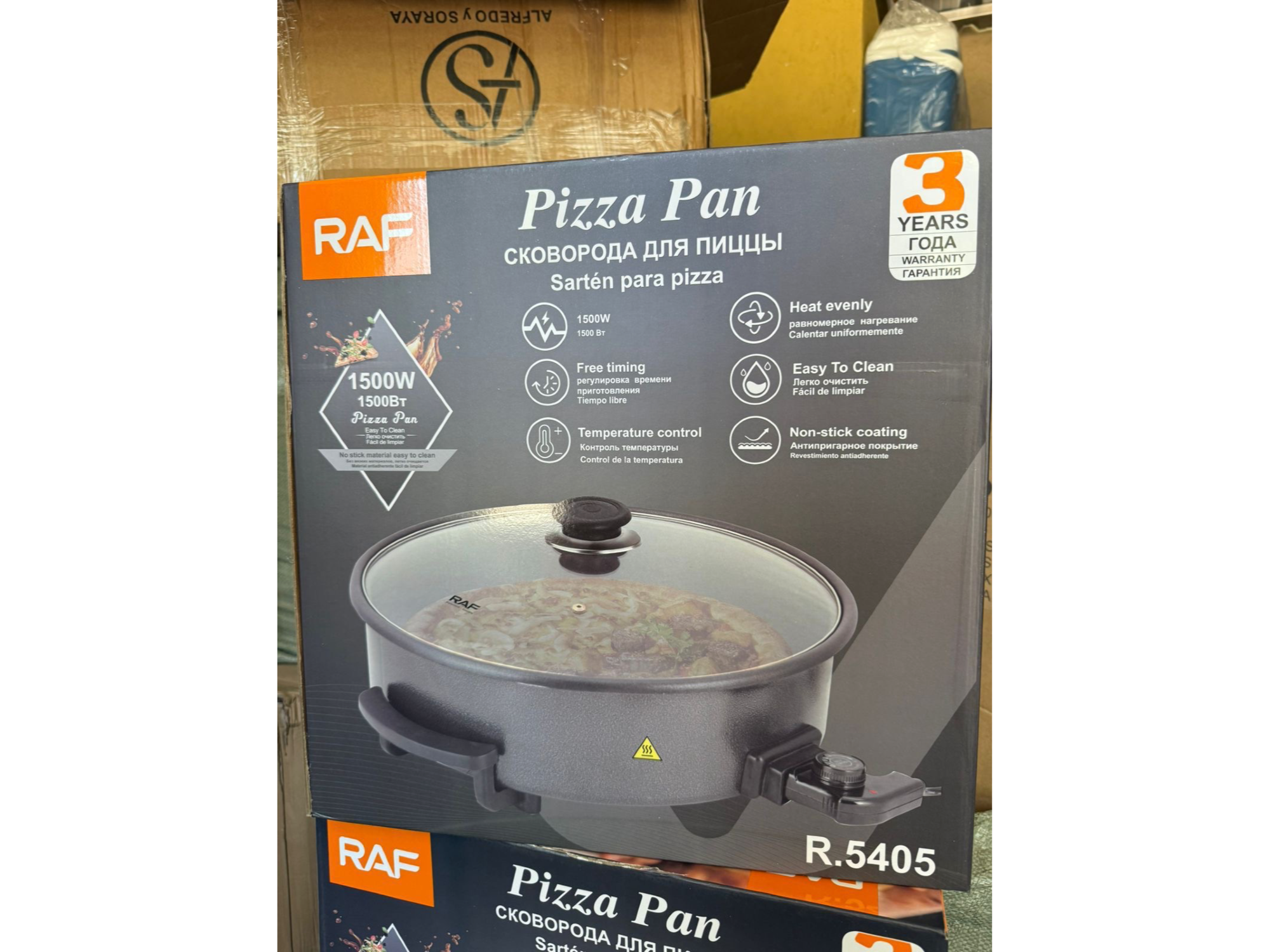 Olla eléctrica RAF antiadherente grande