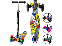 Scooter infantil de tres ruedas