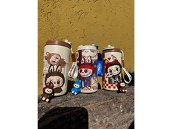 Vaso cafetero labubu