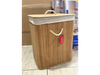 🧺 Cesto organizador de bambú con tapa