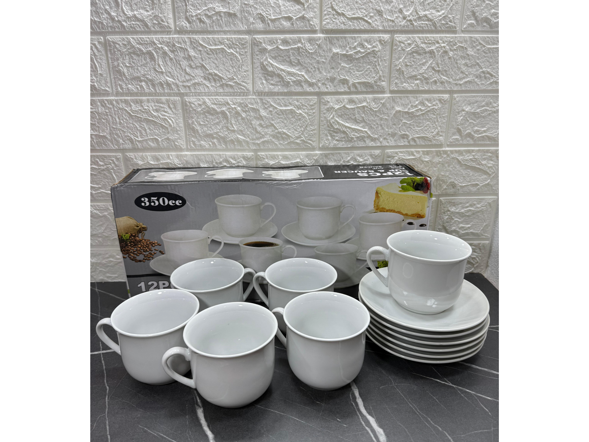 Tazas de Te blanco liso