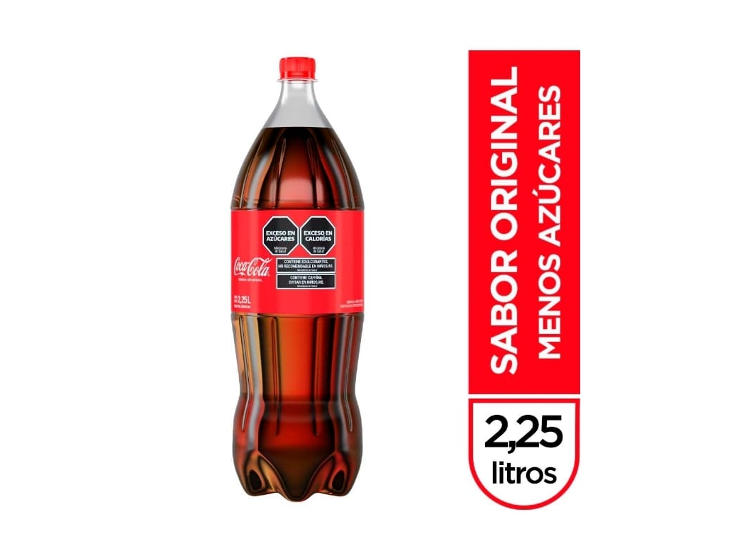 Gaseosa Coca Cola x 2250 cc.