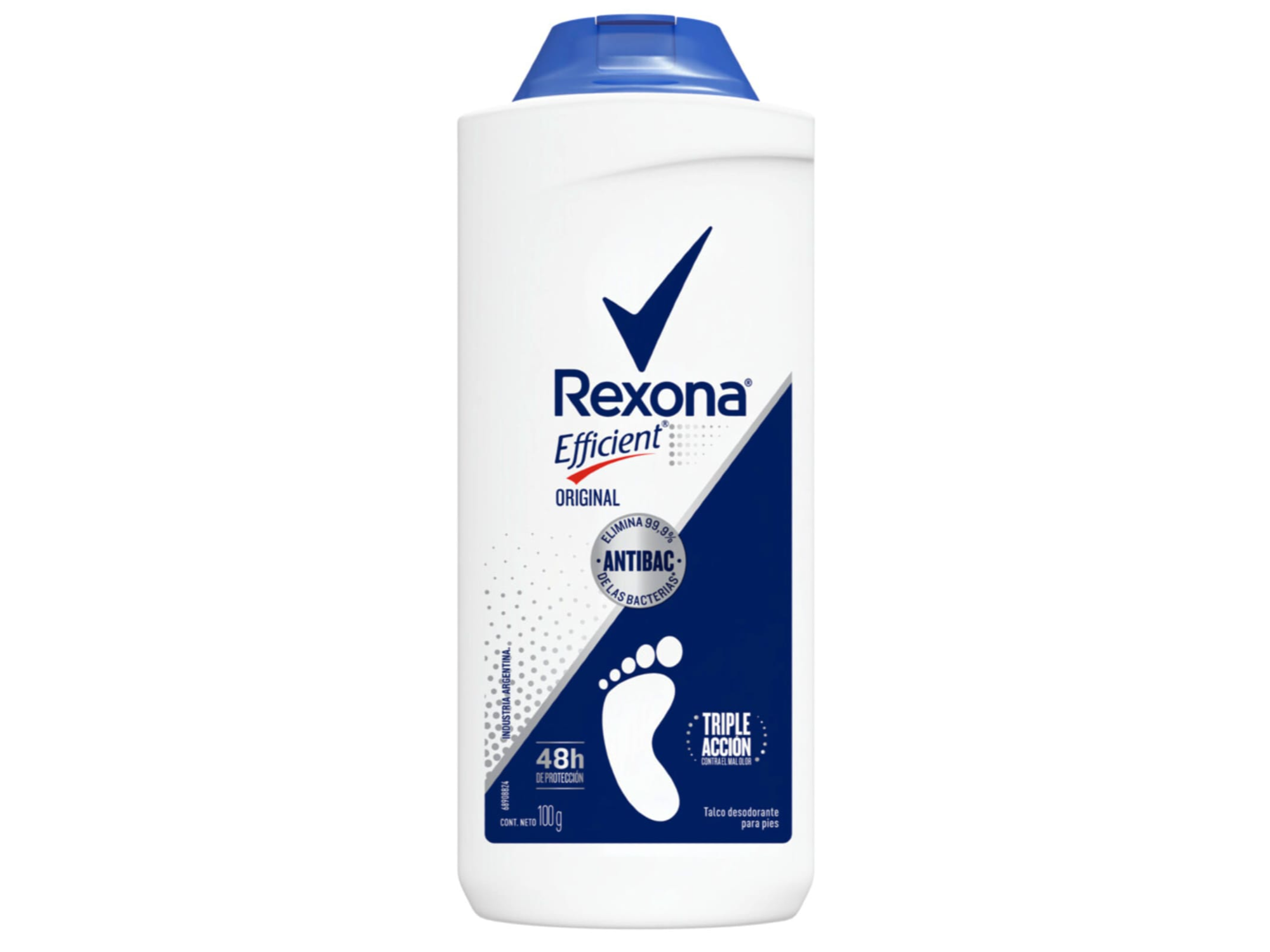 Talco Pies Rexona Efficient Original x 100 gr.