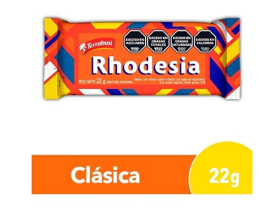 Oblea Bañada Rhodesia x 22 gr.