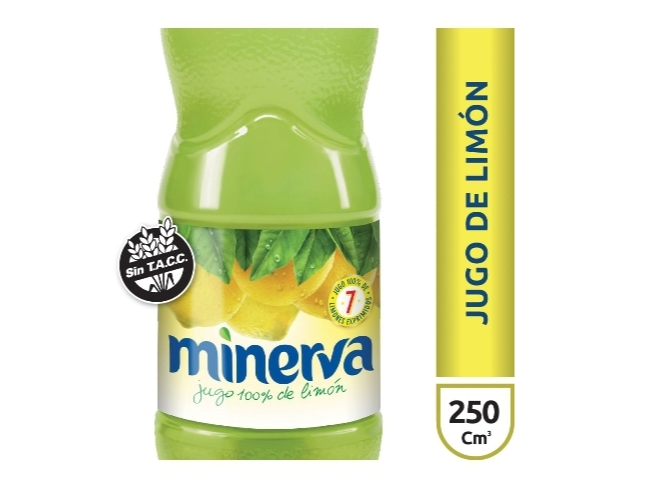 Jugo de Limón Minerva x 250 ml.