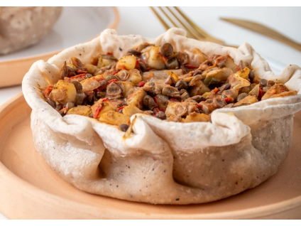 Tartin lenteja vegano