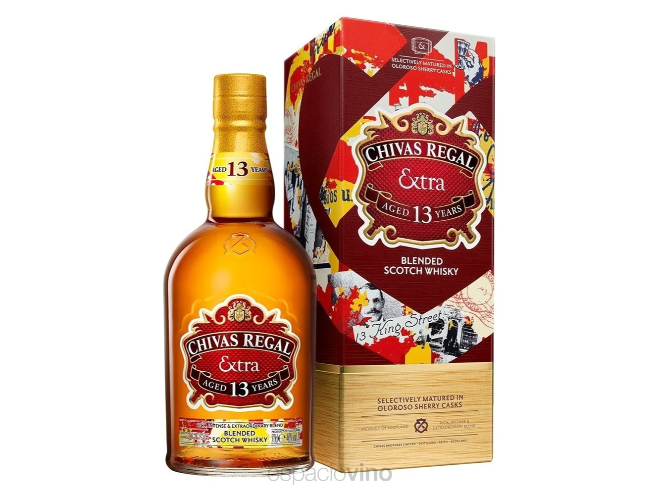 WHISKY CHIVAS REGAL EXTRA 13 AÑOS 700cc