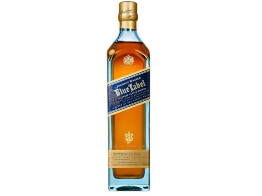 WHISKY JOHNNIE WALKER BLUE LABEL 750cc
