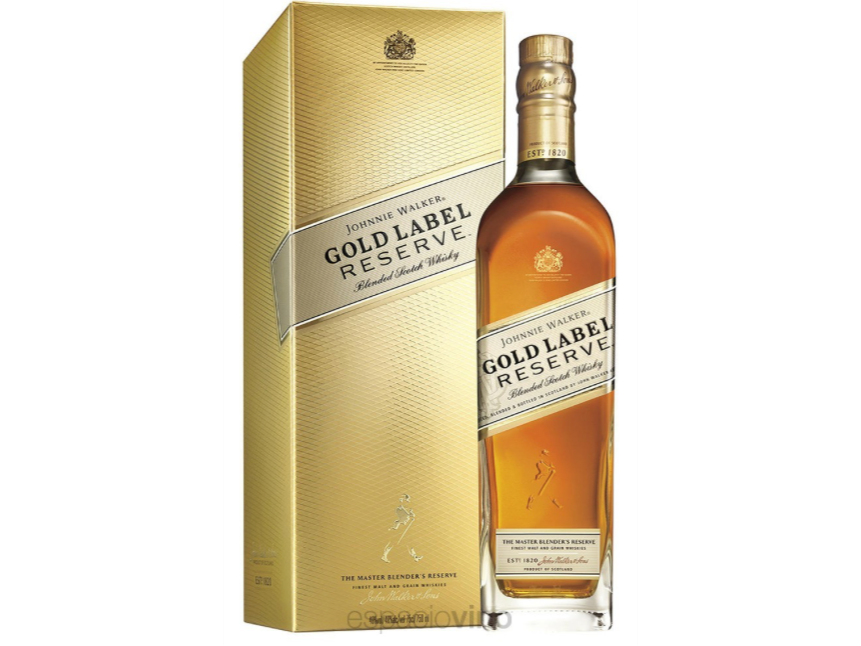 WHISKY JOHNNIE WALKER GOLD LABEL RESERVE 750cc