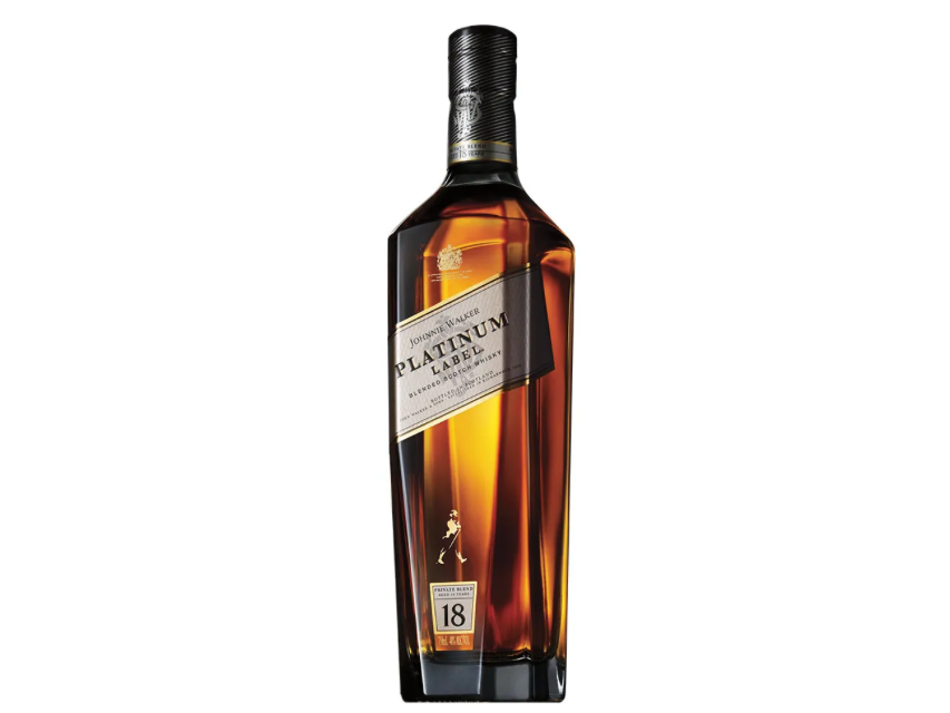 WHISKY JOHNNIE WALKER PLATINUM LABEL 750cc