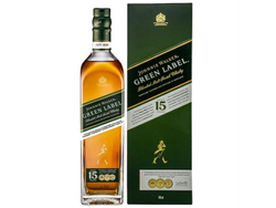 Whisky J. Walker Green Label 15 Años x 750 ml