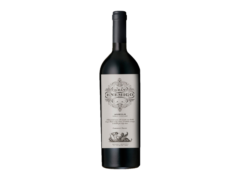 VINO EL GRAN ENEMIGO AGRELO CABERNET FRANC