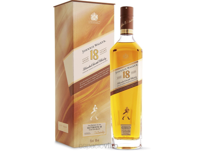 WHISKY JOHNNIE WALKER 18 ANOS 750cc