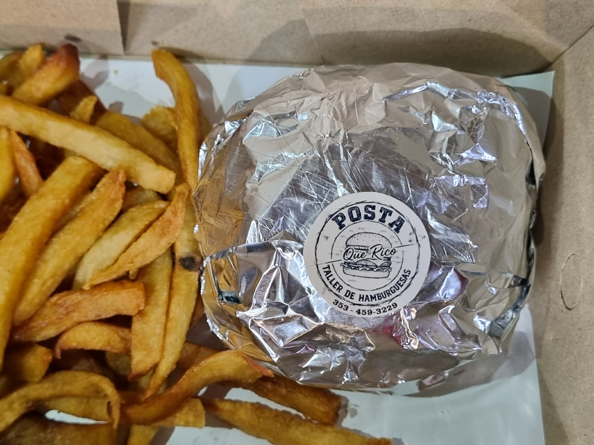 LA FORJA TRIPLE (Medallón smaxh, panceta y cheddar x3)