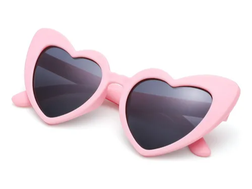 LENTE LOLITA CORAZON ROSA