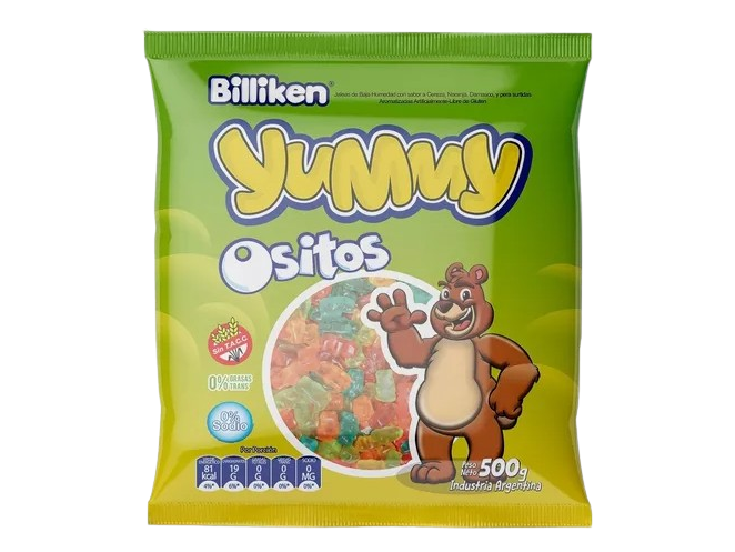 YUMMY OSITOS X 500 GRS