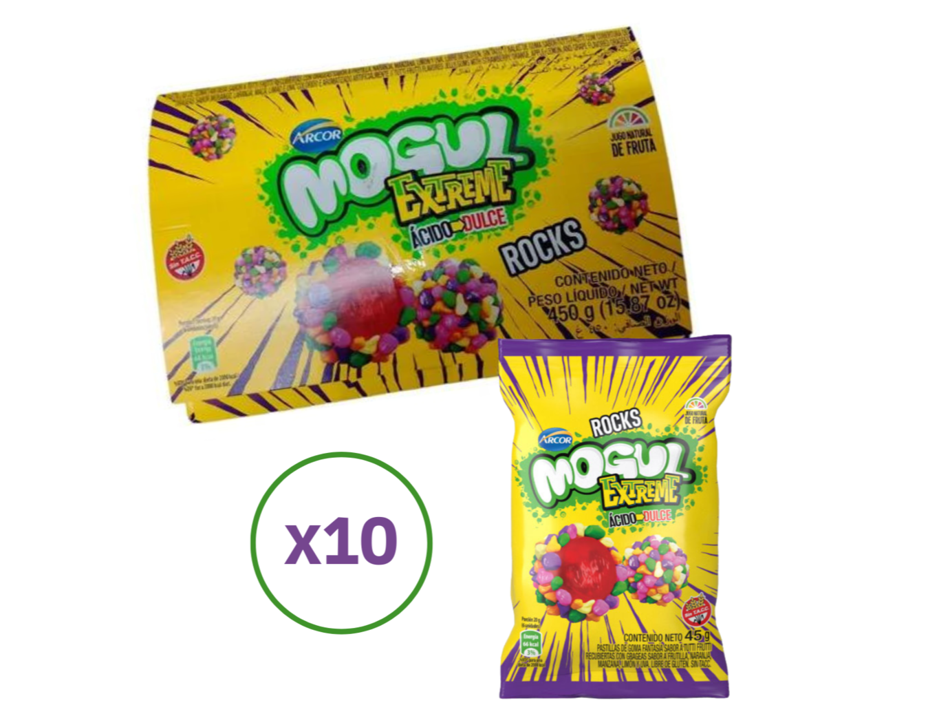 MOGUL EXTREME ROCKS X CAJA