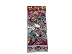 KIT P/ TORTA X 12 UN - UNICORNIO
