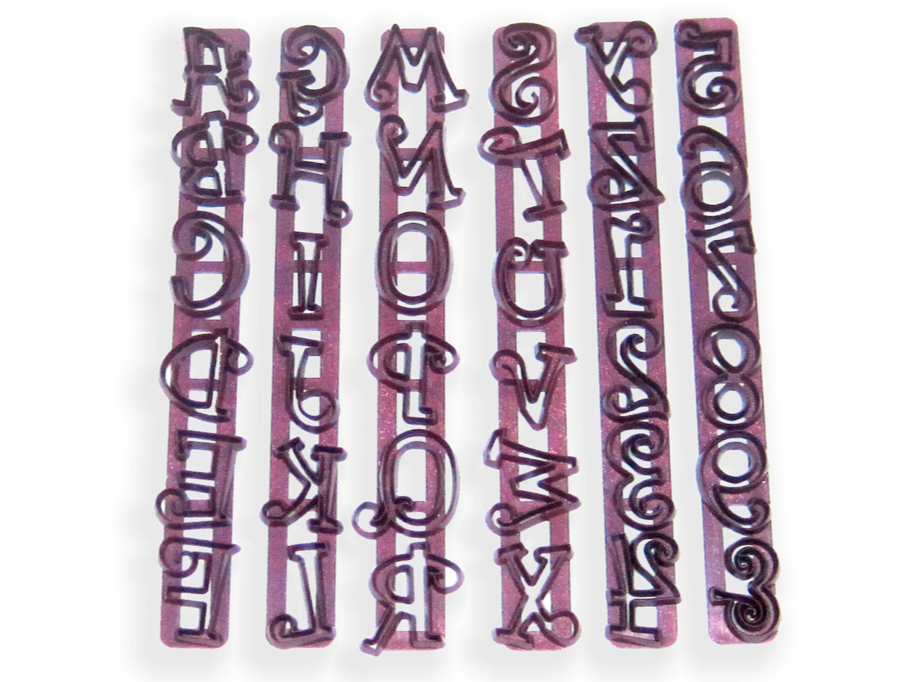 CORTANTE COOPER LETRAS Y NUMEROS FUNKY