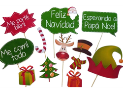 PROPS PARA FOTOS NAVIDAD