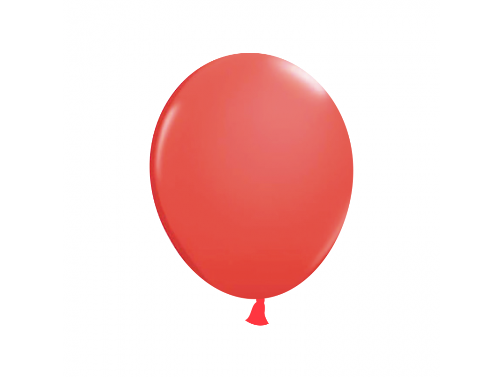 GLOBO ROJO PERLADO GLOBOLANDIA 12" X 25