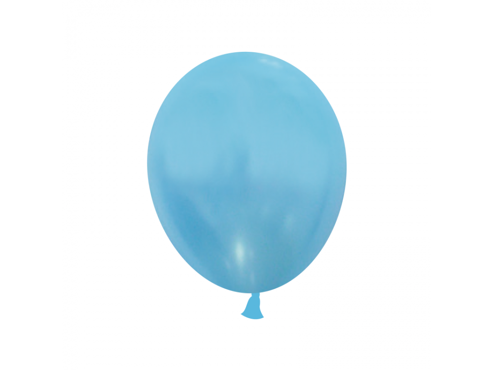 GLOBO CELESTE PERLADO GLOBOLANDIA 12" X 25