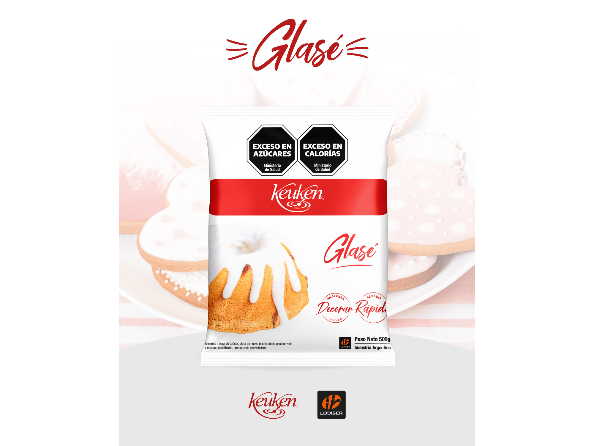 GLASE EN POLVO KEUKEN