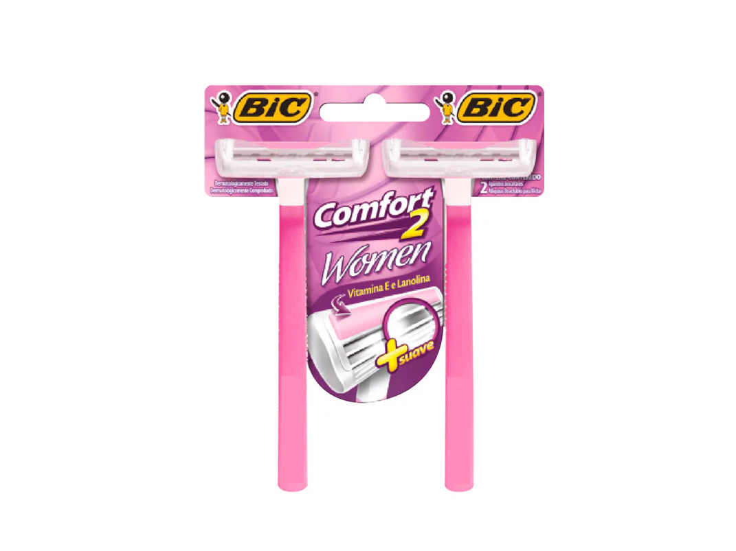 AFEITADORA BIC COMFORT 2 FOR WOMEN X UNIDAD