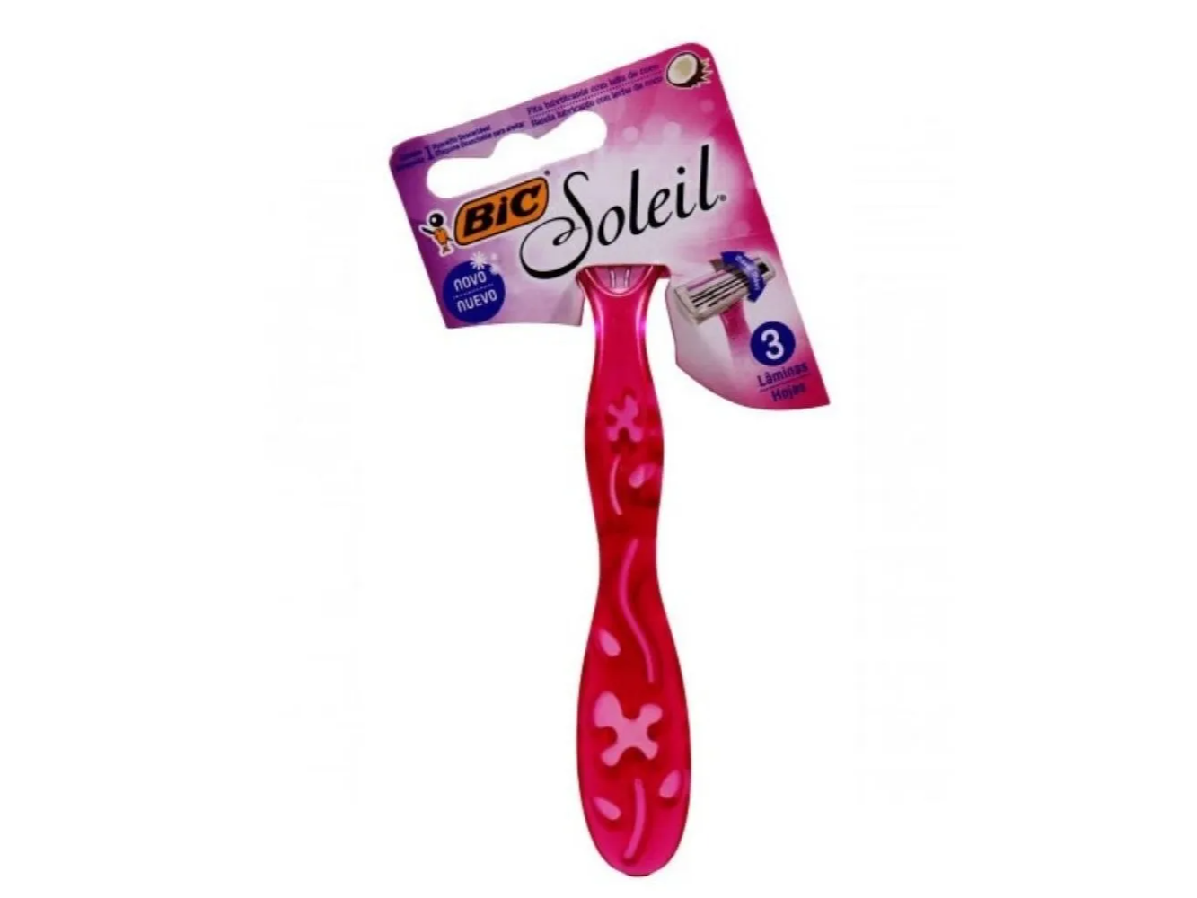 AFEITADORA BIC SOLEIL 3 FILOS X UNIDAD