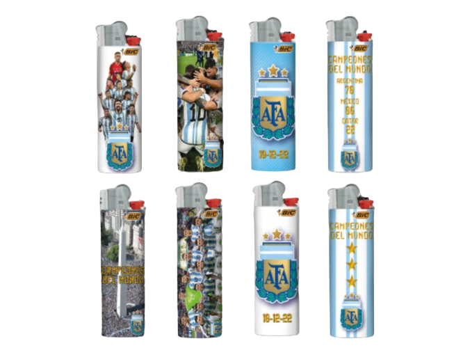 ENCENDEDOR BIC MAXI  J6 DECOR AFA X UNIDAD