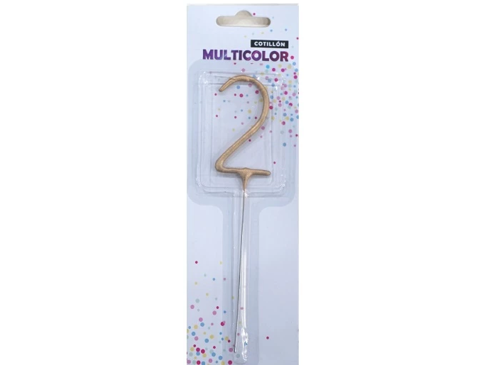 SPARKLERS N° 2 DORADO