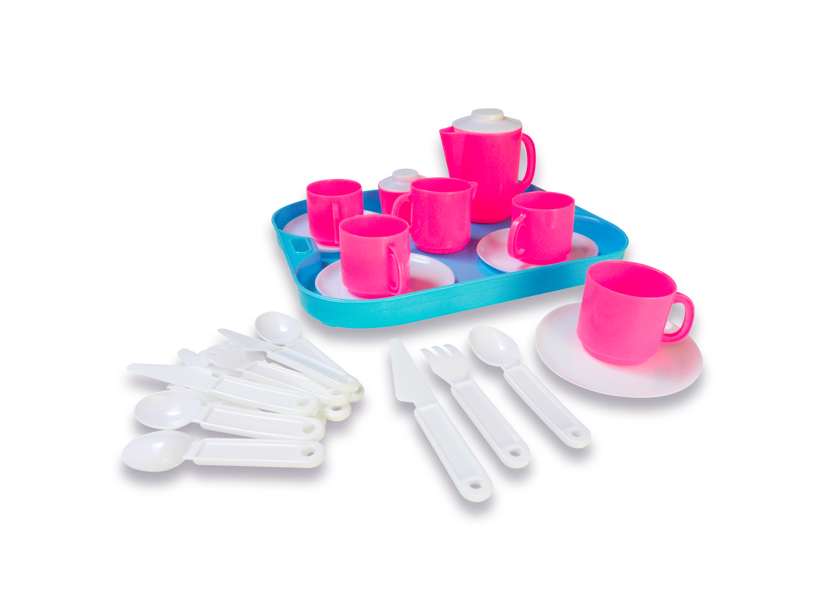 JUEGO TE C/ BANDEJA 26 PZAS DURAVIT (EN BOLSA)