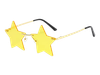 LENTES FAMA ESTRELLAS AMARILLO