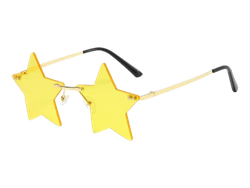 LENTES FAMA ESTRELLAS AMARILLO
