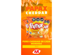 PAPAX CHEDDAR X 70 GRS