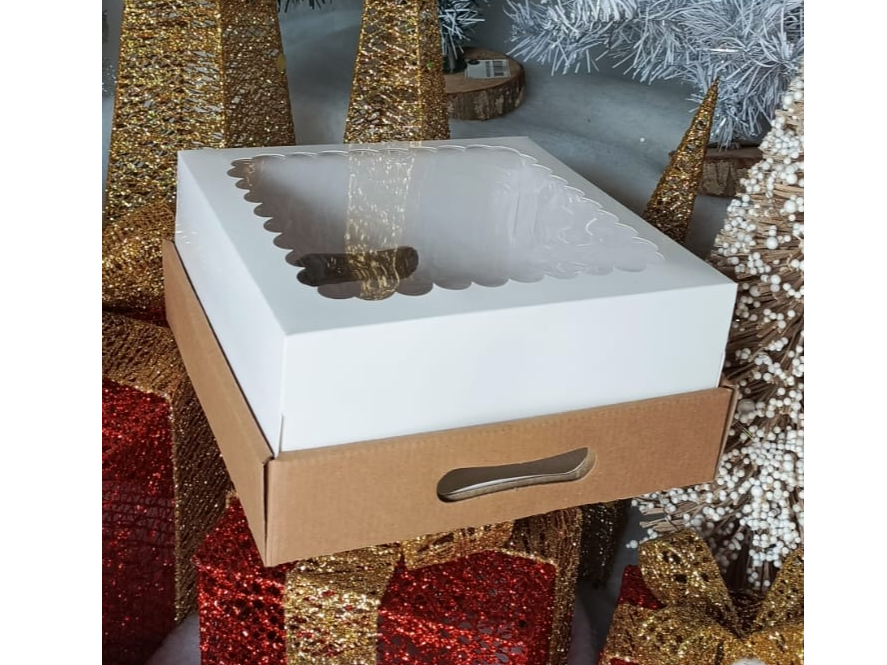 BOX CON TAPA KRAFT LISA X UN