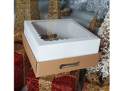 BOX CON TAPA KRAFT LISA X UN