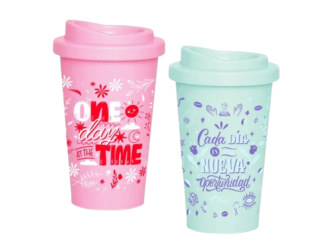 VASO TERMICO DOBLE TAPA 500 ML COFFEE DREAM