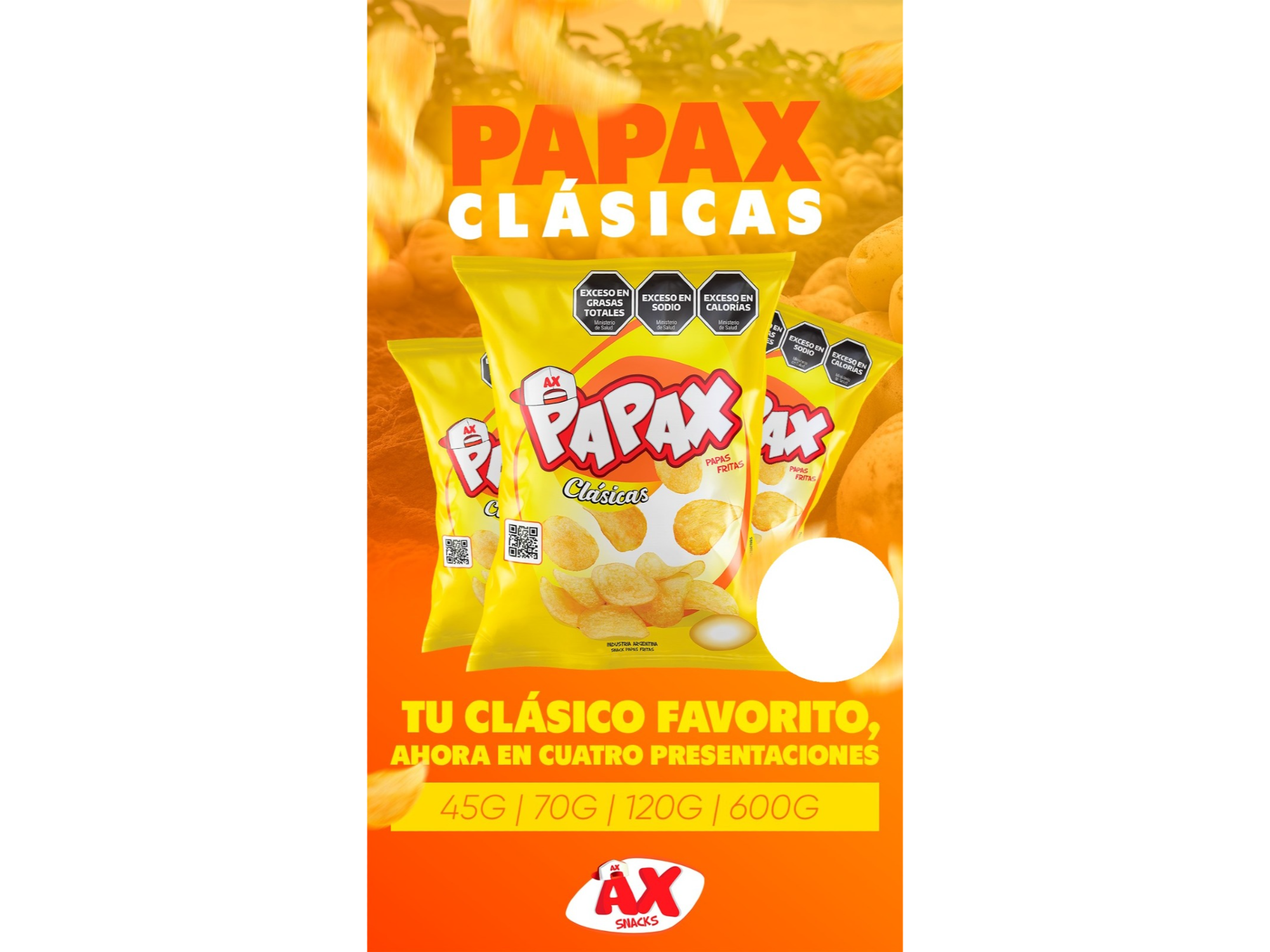 PAPAX CLASICO X 600 GRS
