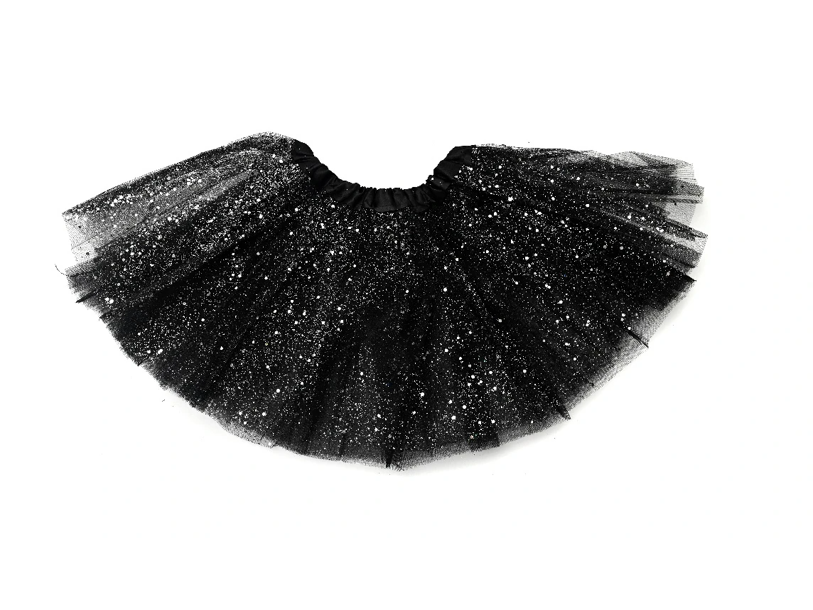 TUTU CON BRILLO NEGRO X UN