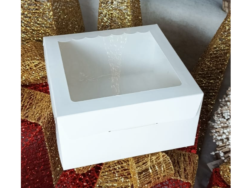 CAJA MULTIUSO C/VISOR 22X22X10 BLANCO COD FAB 321