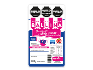 PASTA P/ CUBRIR TORTAS 500 GRS COLOR AZUL