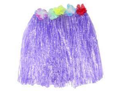 POLLERA HULA HAWAII VIOLETA