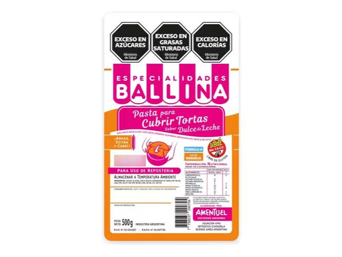 PASTA P/ CUBRIR TORTAS 500 GRS COLOR NARANJA