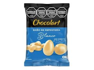 CHOCOLATE MOLDEO BLANCO CHOCOLART X 500 GRS