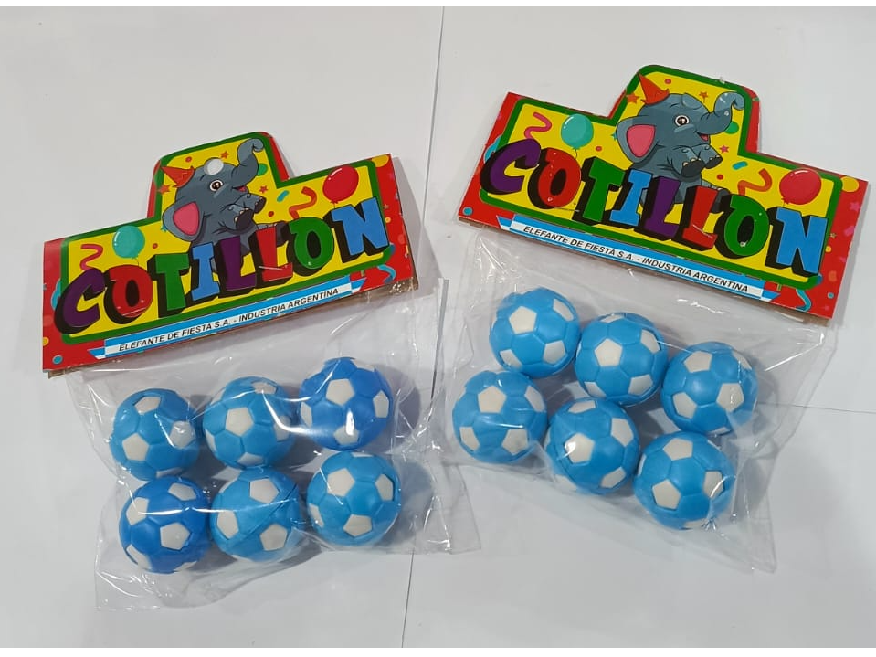PELOTITAS FUTBOL ARGENTINA X 6 UN