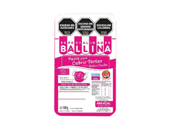 PASTA P/ CUBRIR TORTAS 500 GRS COLOR FUCSIA